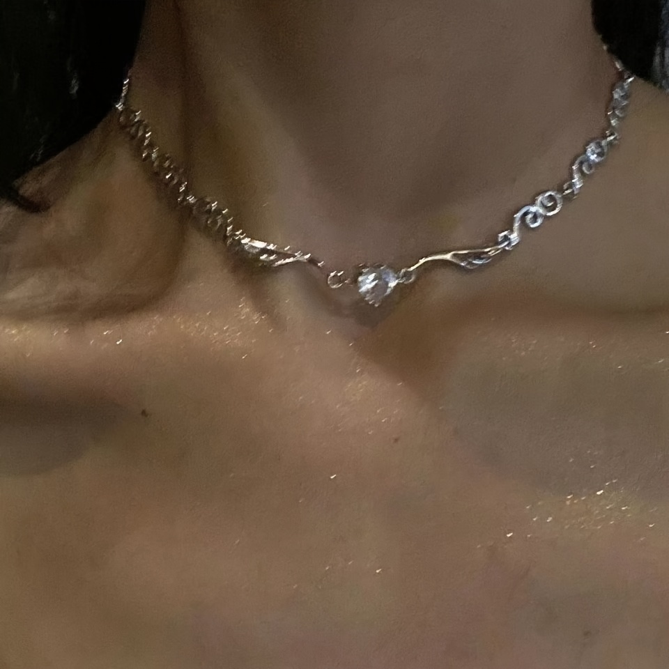 Women's Wing Necklace Heart Pendant